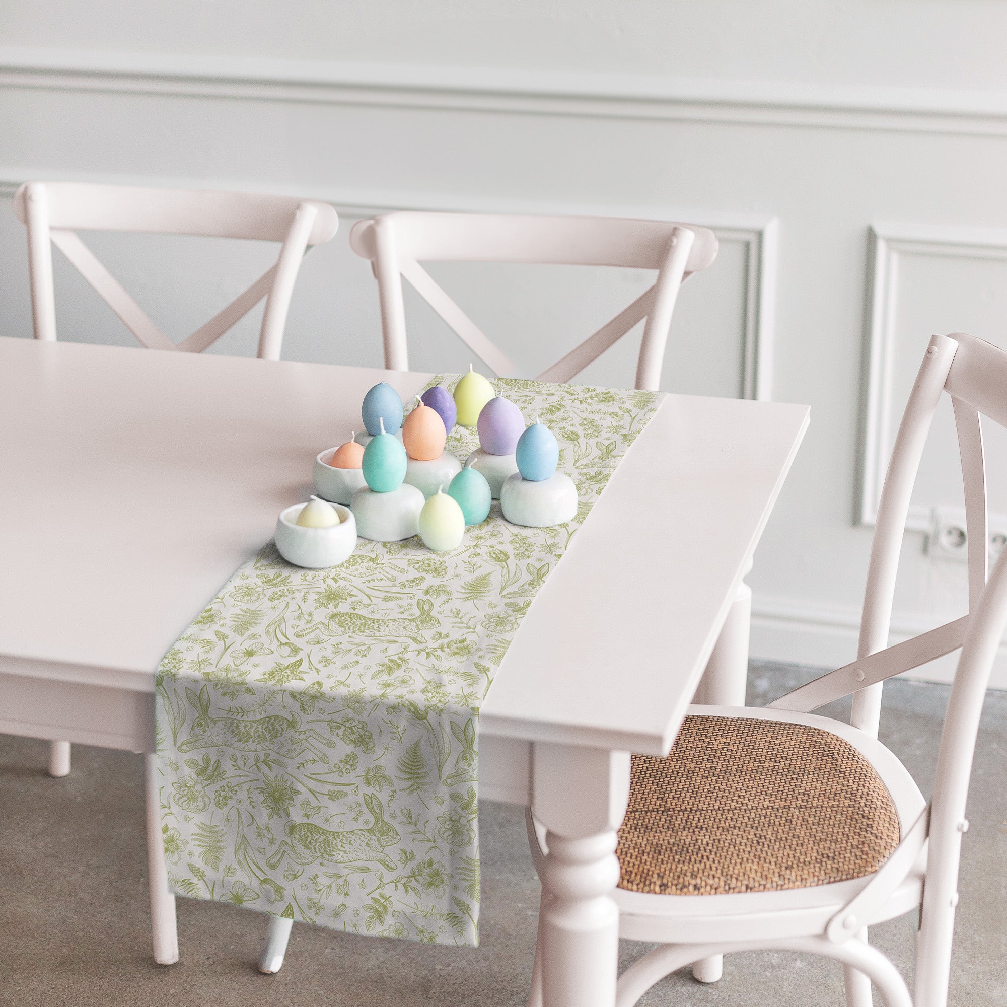 Pompom Table Runner