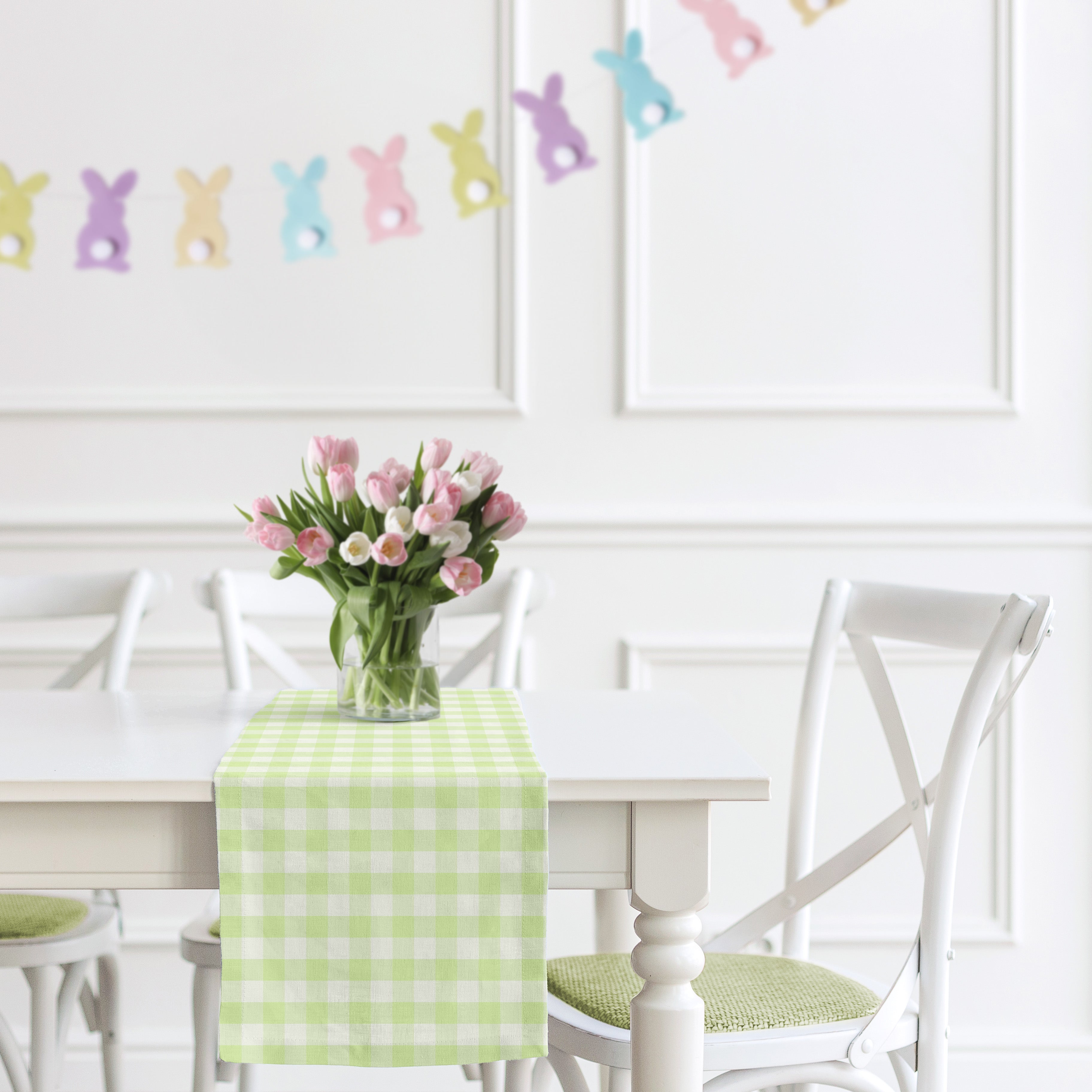 Gingham Table Runner
