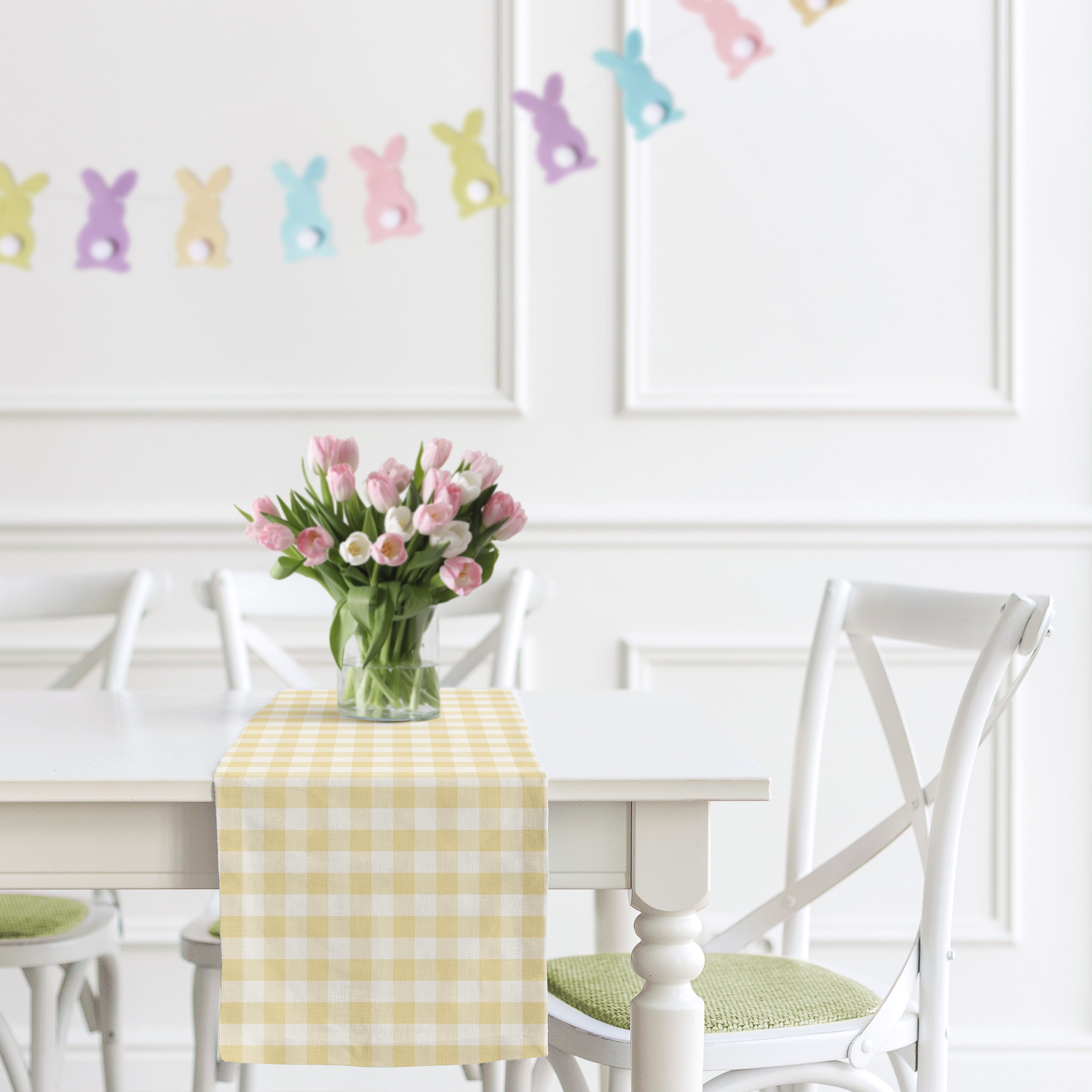 Gingham Table Runner
