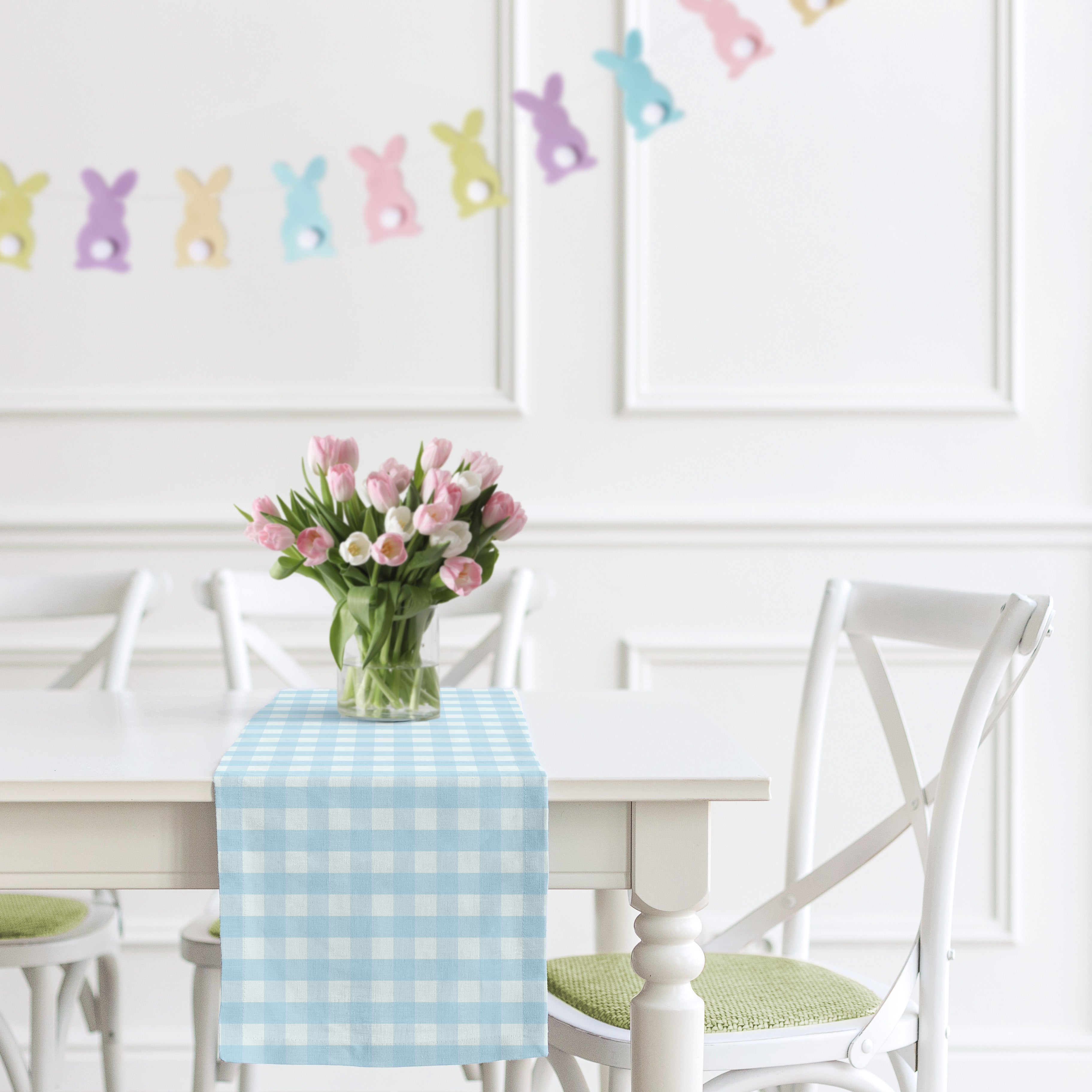 Gingham Table Runner