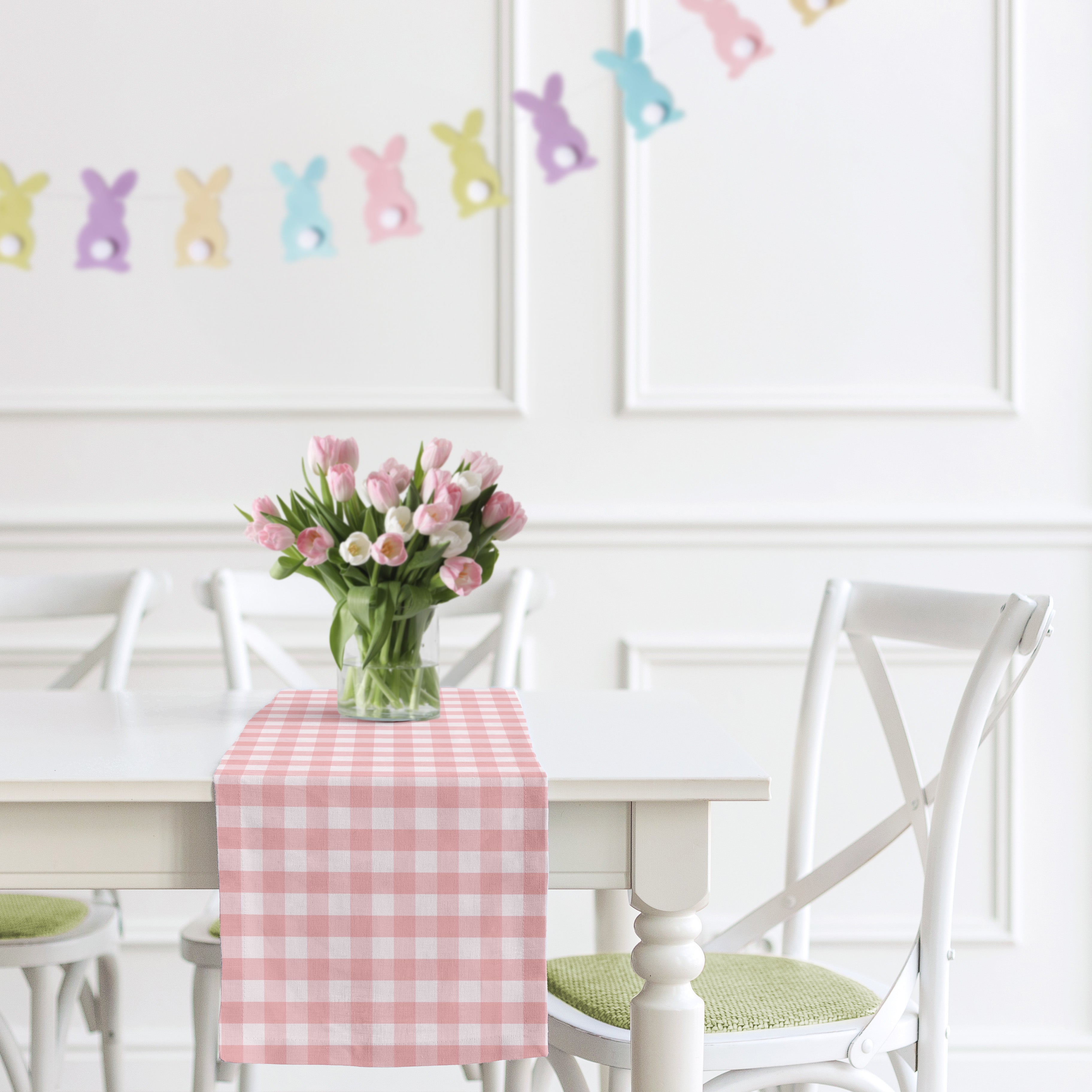 Gingham Table Runner
