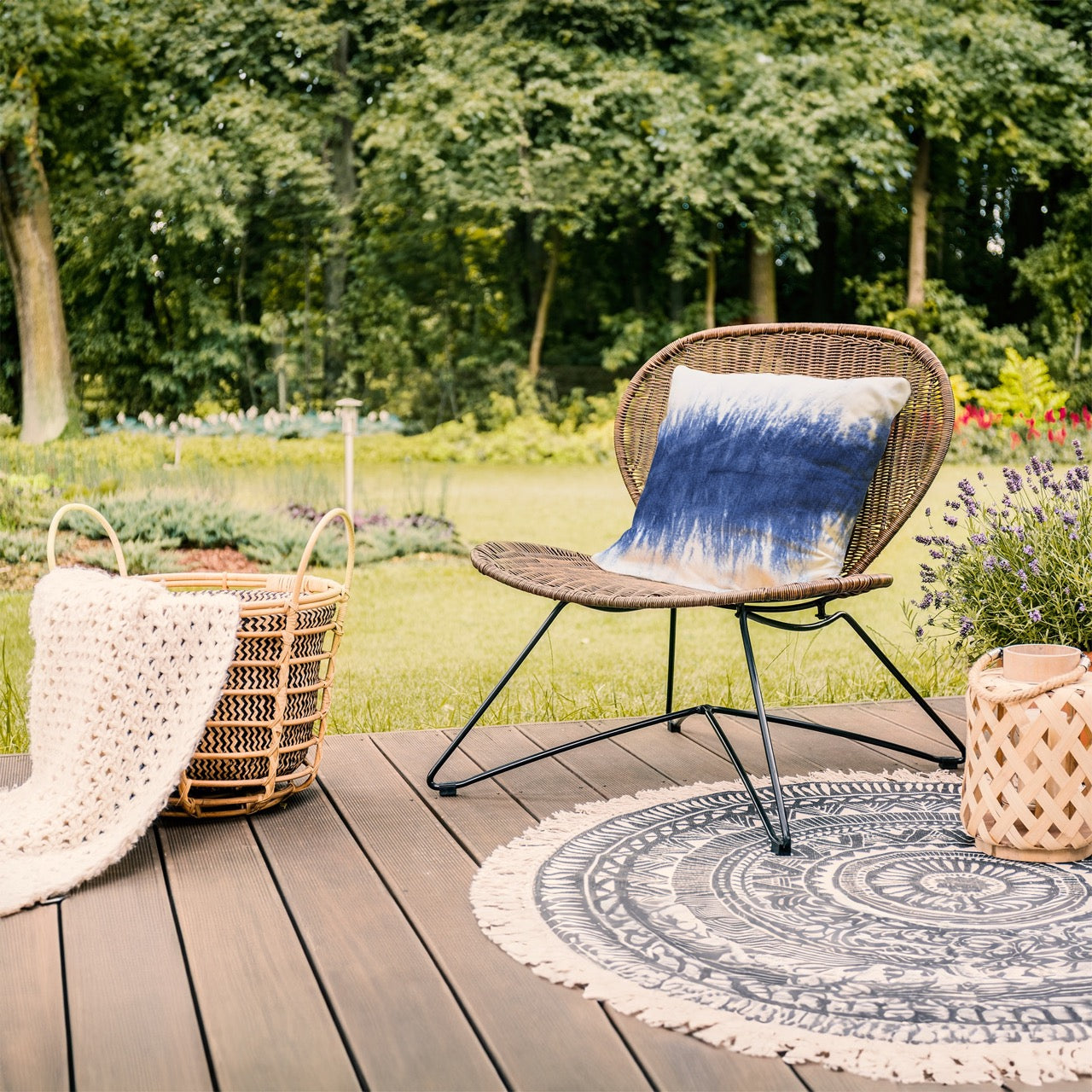 Indigo Cushion Cover