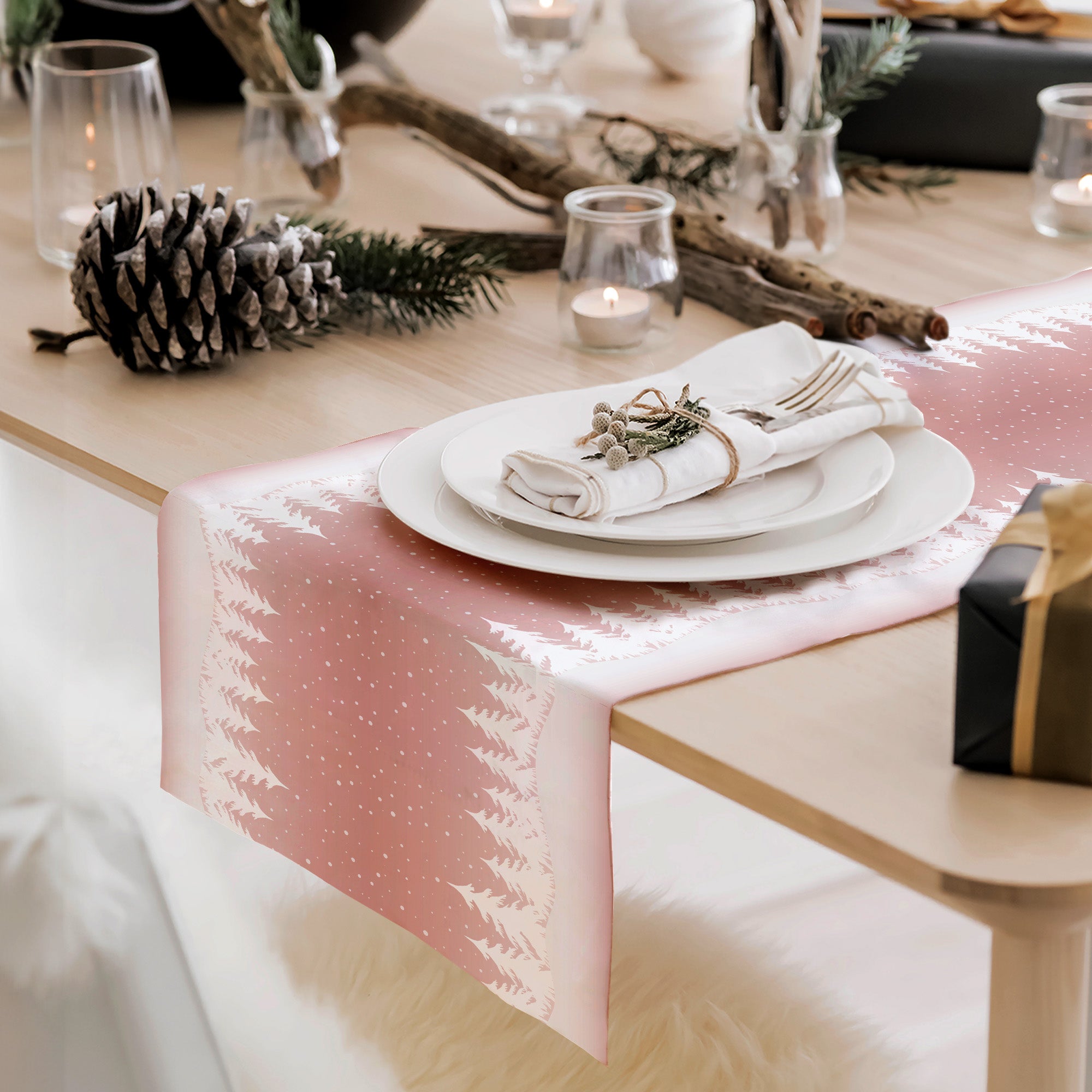 Winter Table Runner