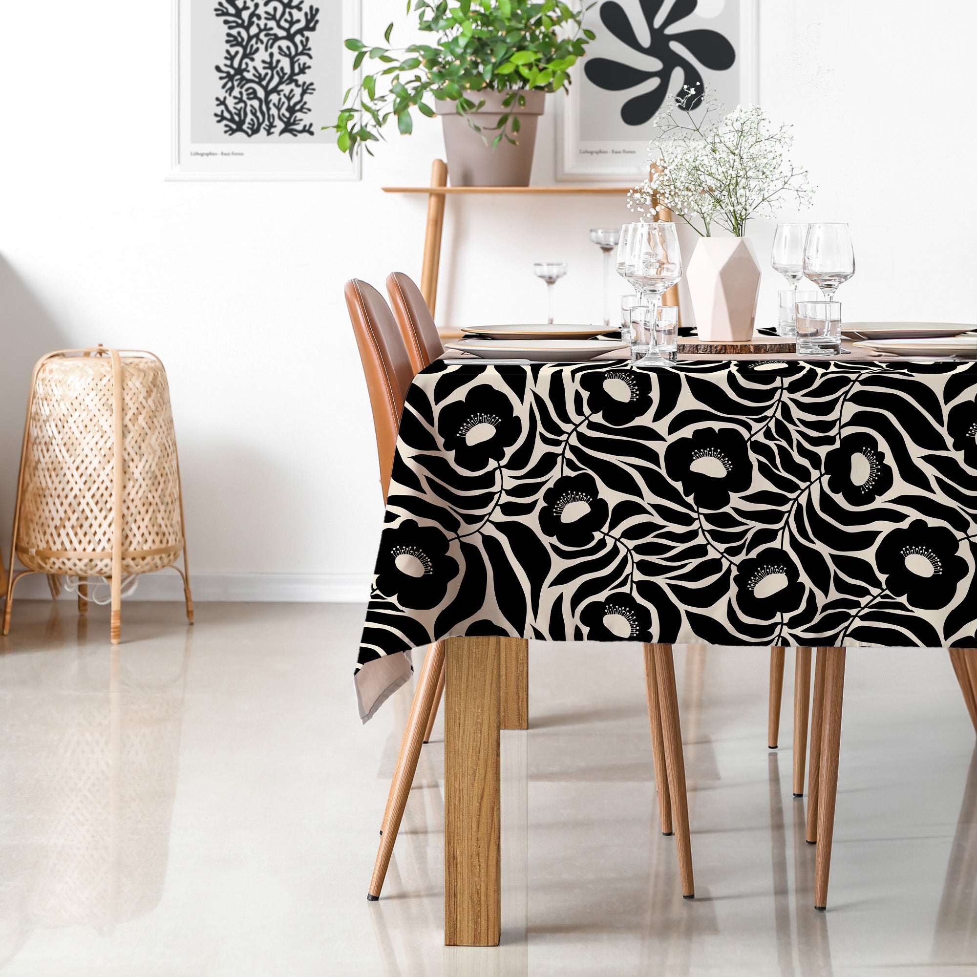 Fresque tablecloth