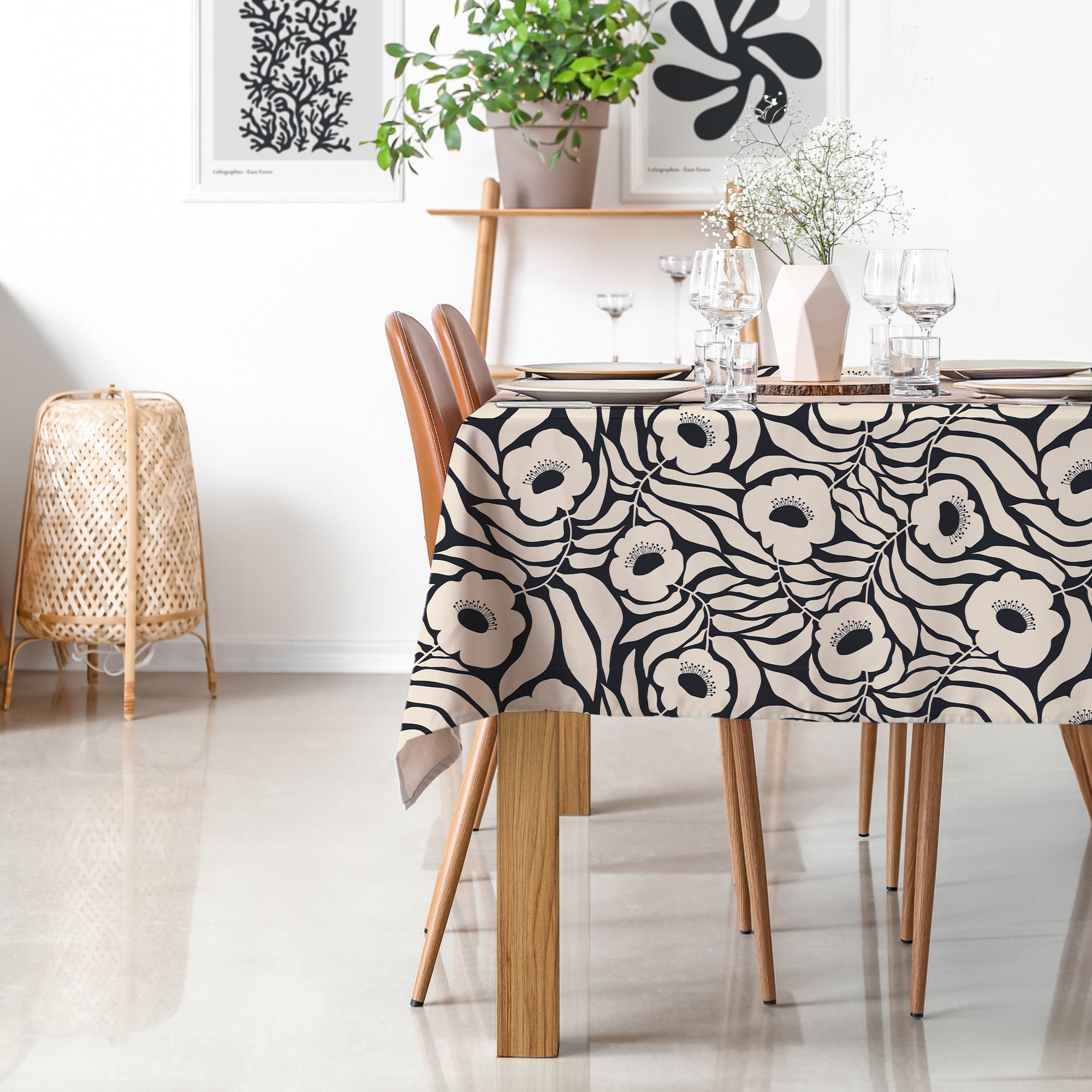 Fresque tablecloth