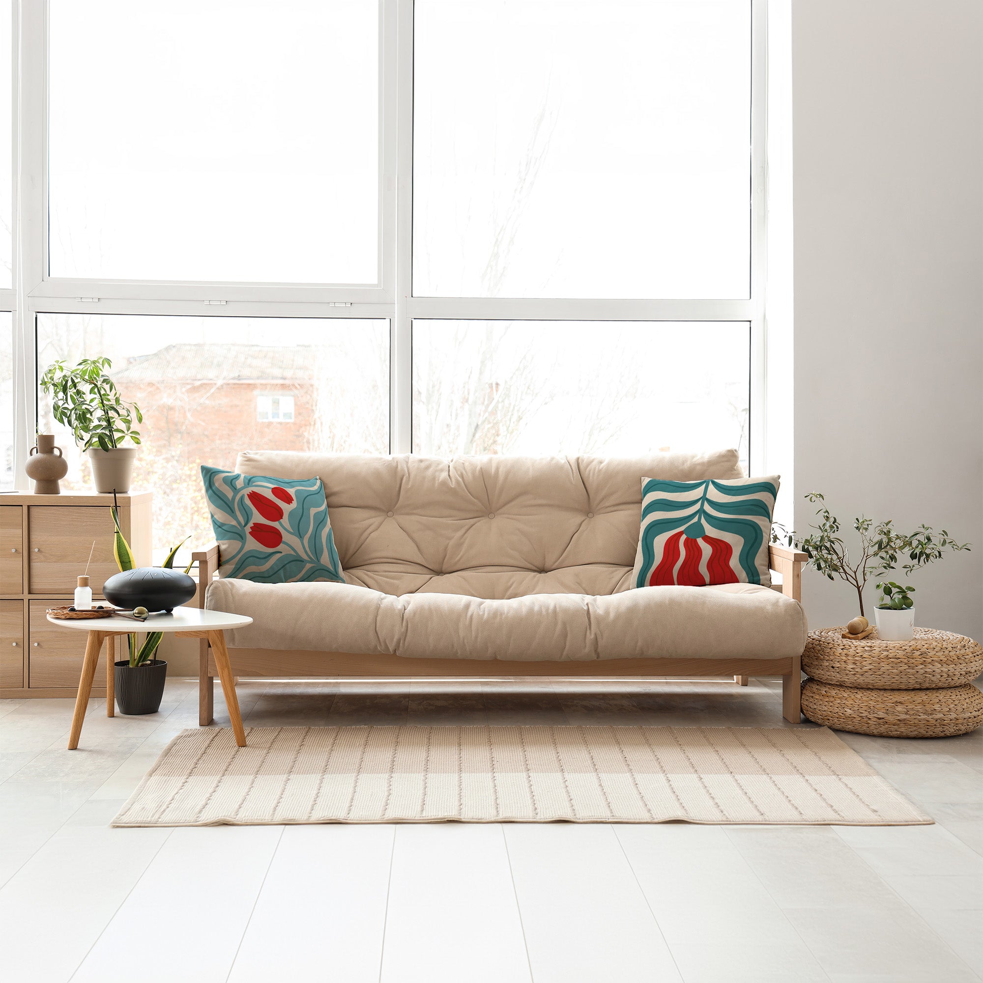 Fresque Cushion Cover