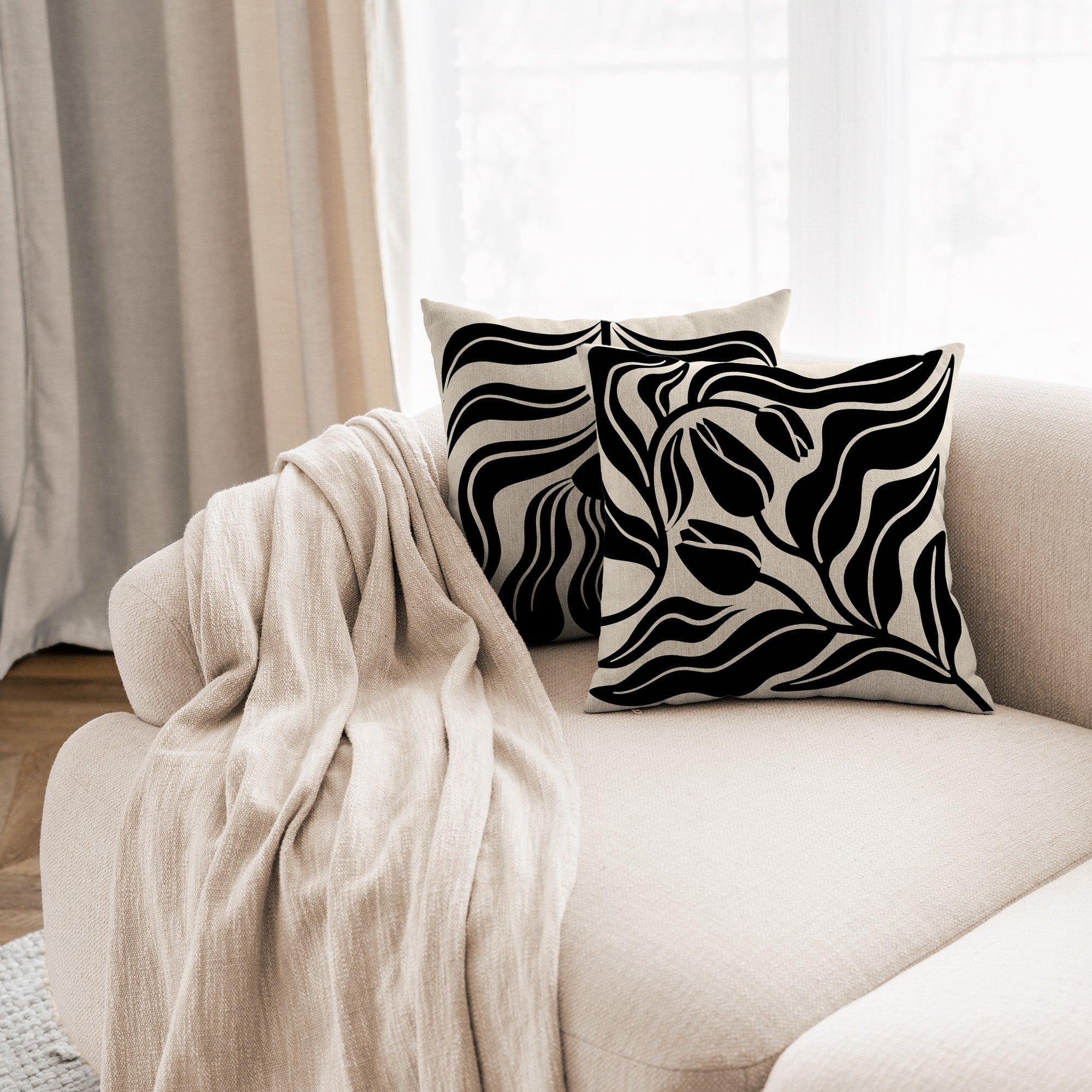 Fresque Cushion Cover