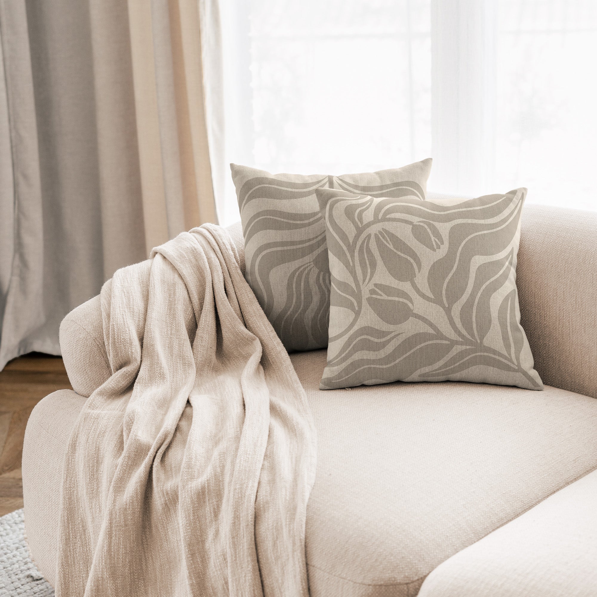 Fresque Cushion Cover