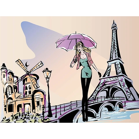 Set de Individuales Paris