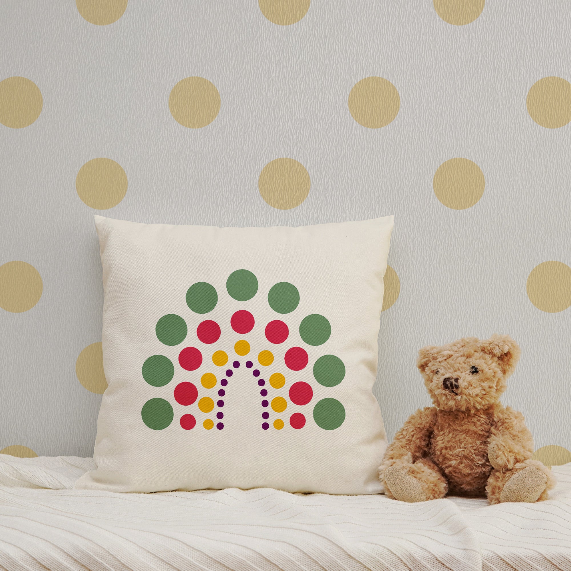 Happy Cushion Cover